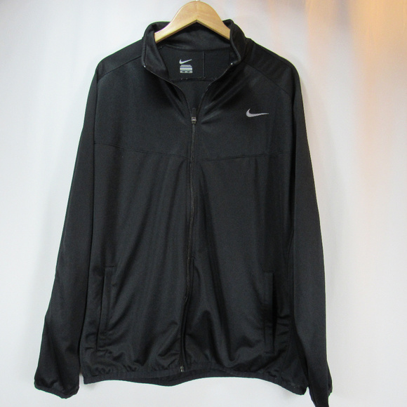 Nike Other - Nike Black Zip Up Jacket Coat Lightweight Men's 2X